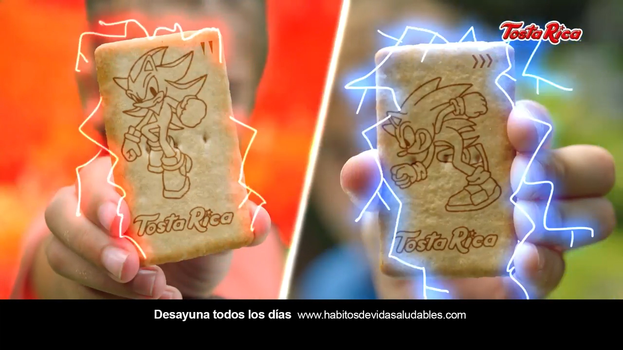 No te pierdas el último anuncio de TostaRica en Televisión. ¡Ahora con dibujos de Sonic!